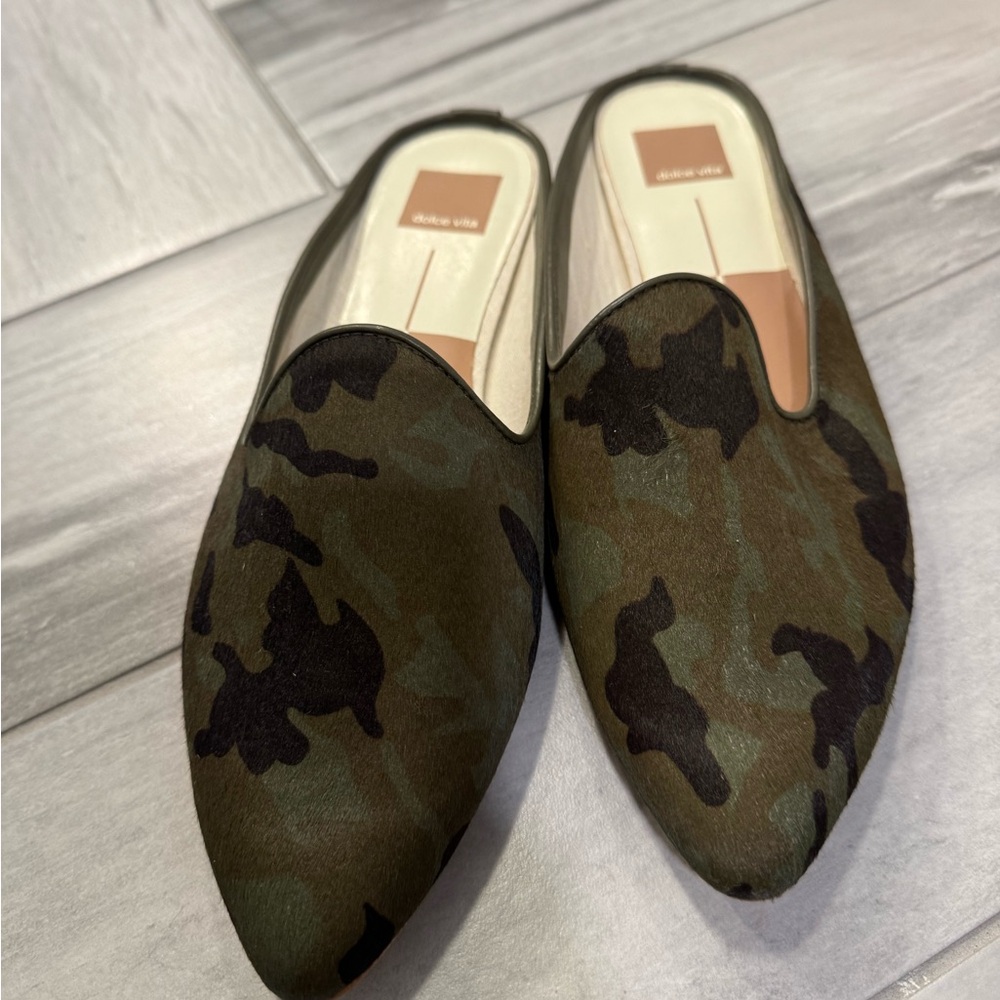 Dolce Vita Camouflage Mules